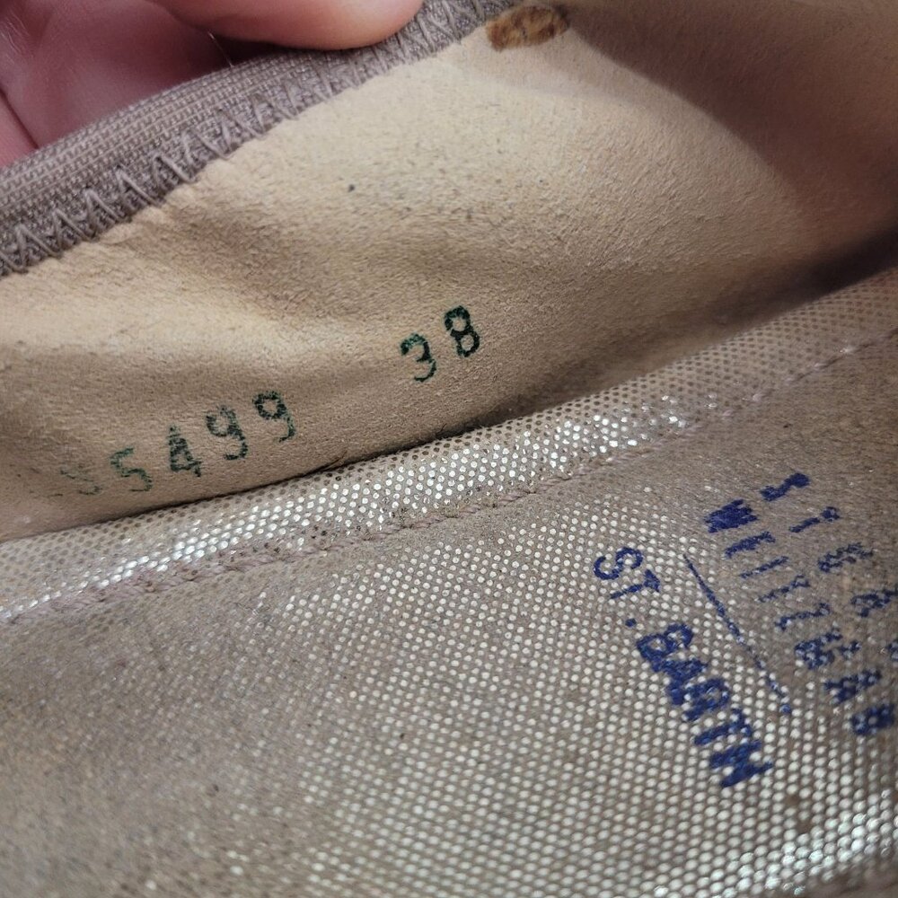 Rare Stuart Weitzman St. Barth Python Snake Flats… - image 8